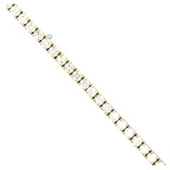Yellow Gold Diamond Bracelet