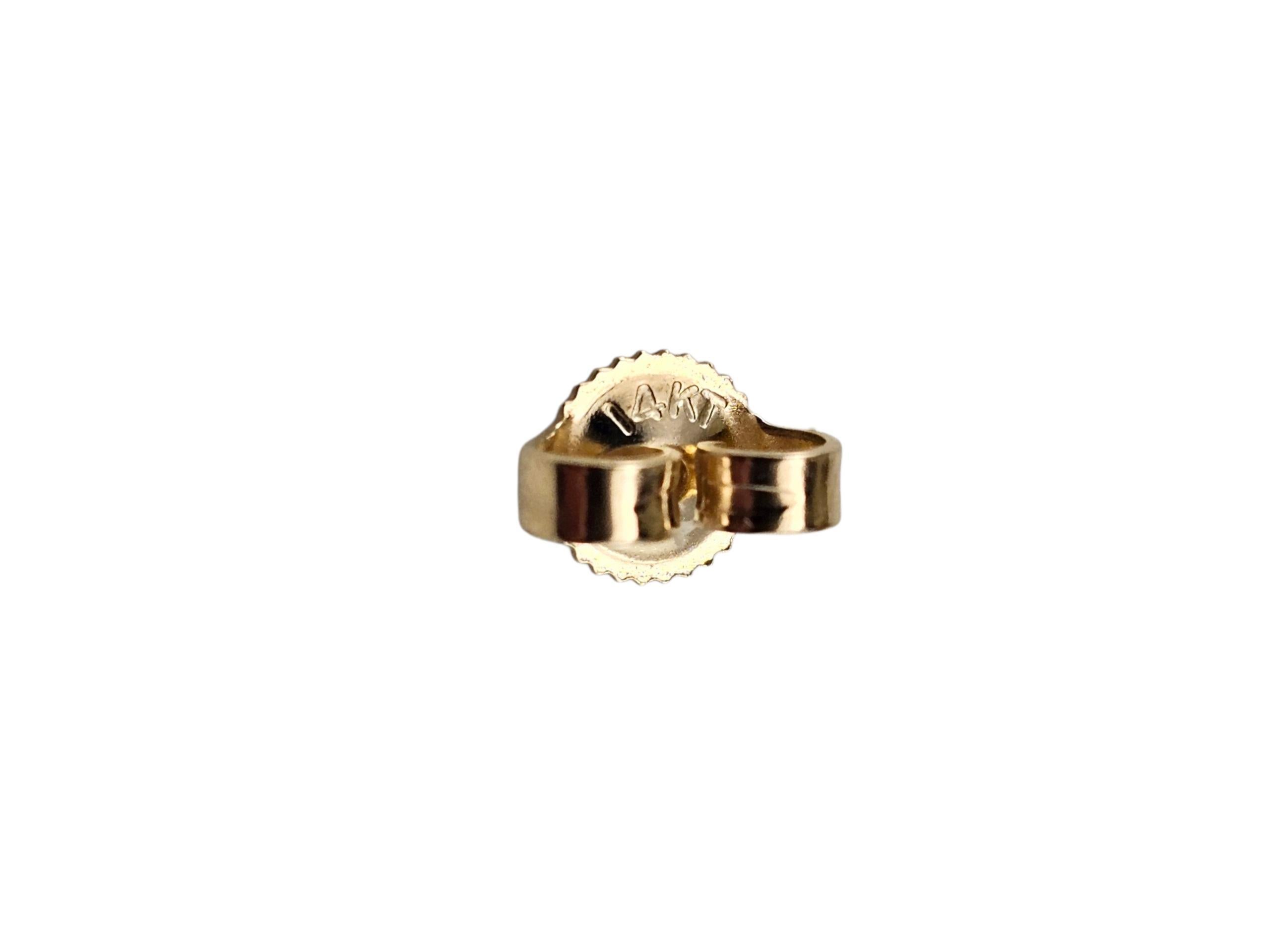 Donna Orecchini con diamanti a grappolo in oro giallo 14K #23602 in vendita