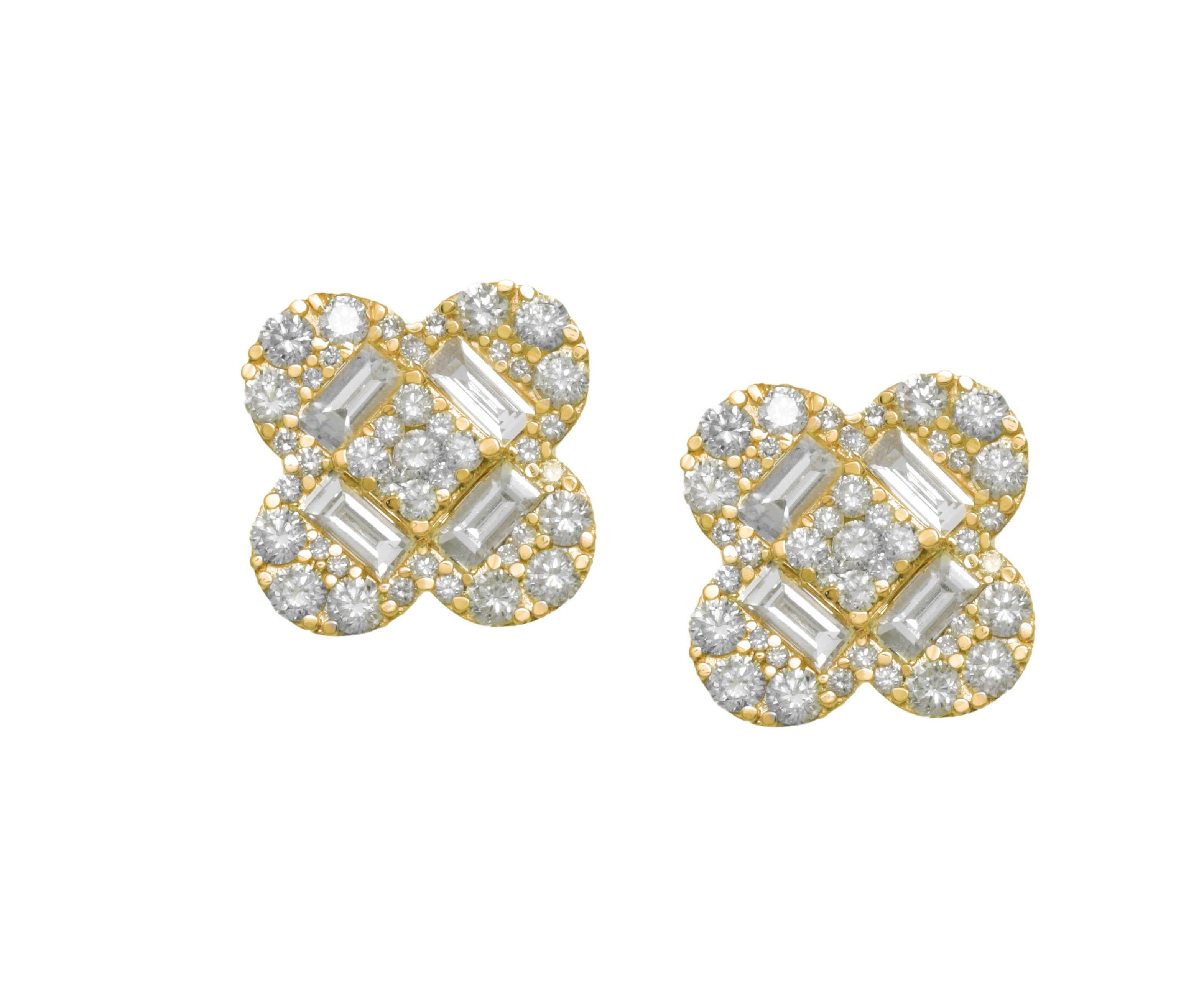 14K Yellow Gold Diamond Earrings featuring 1.30 Carats of Diamonds

Underline your look with this sharp 14K DIAMOND Earrings. High quality Diamonds. This Earrings will underline your exquisite look for any occasion.

. is a leading supplier of