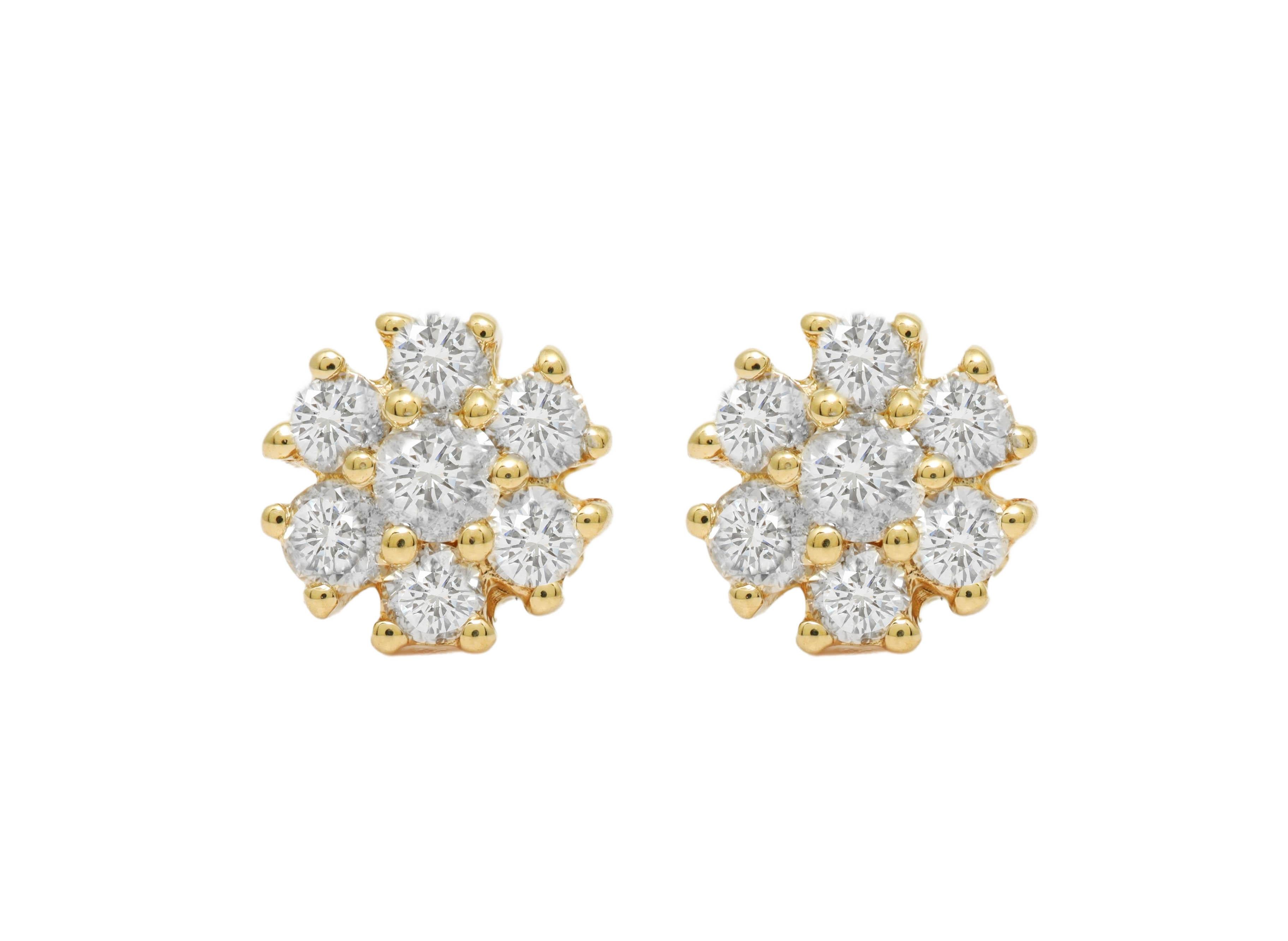 14K Yellow Gold Diamond Earrings featuring 0.50 Carats of Diamonds

Underline your look with this sharp 14K Yellow gold shape Diamond Earrings. High quality Diamonds. This Earrings will underline your exquisite look for any occasion.

. is a leading