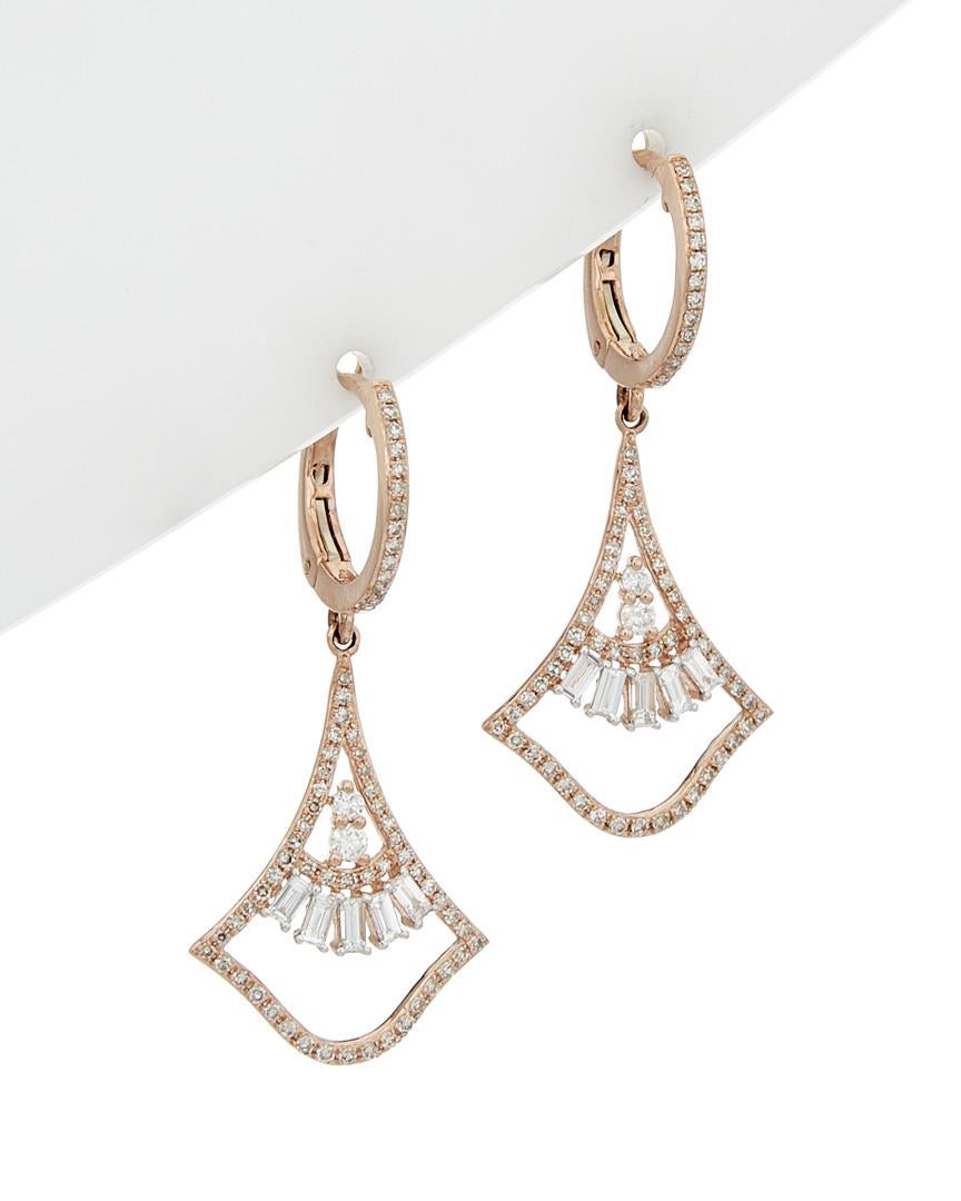 14K Yellow Gold Diamond Earrings featuring 0.79 Carats of Diamonds

Underline your look with this sharp 14K Yellow gold shape Diamond Earrings. High quality Diamonds. This Earrings will underline your exquisite look for any occasion.

. is a leading
