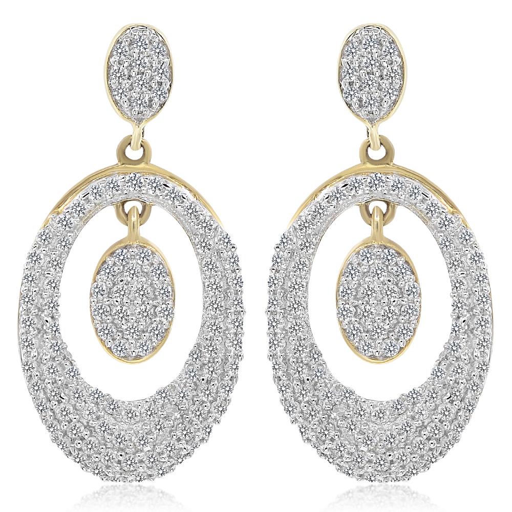 14K Yellow Gold Diamond Earrings featuring 0.59 Carats of Diamonds

Underline your look with this sharp 14K Yellow gold shape Diamond Earrings. High quality Diamonds. This Earrings will underline your exquisite look for any occasion.

. is a leading