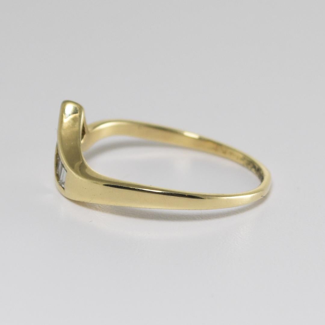 14K Yellow Gold Diamond Engagement Ring Set 1.00ct For Sale 4