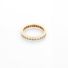 14K Yellow Gold Diamond Eternity Band