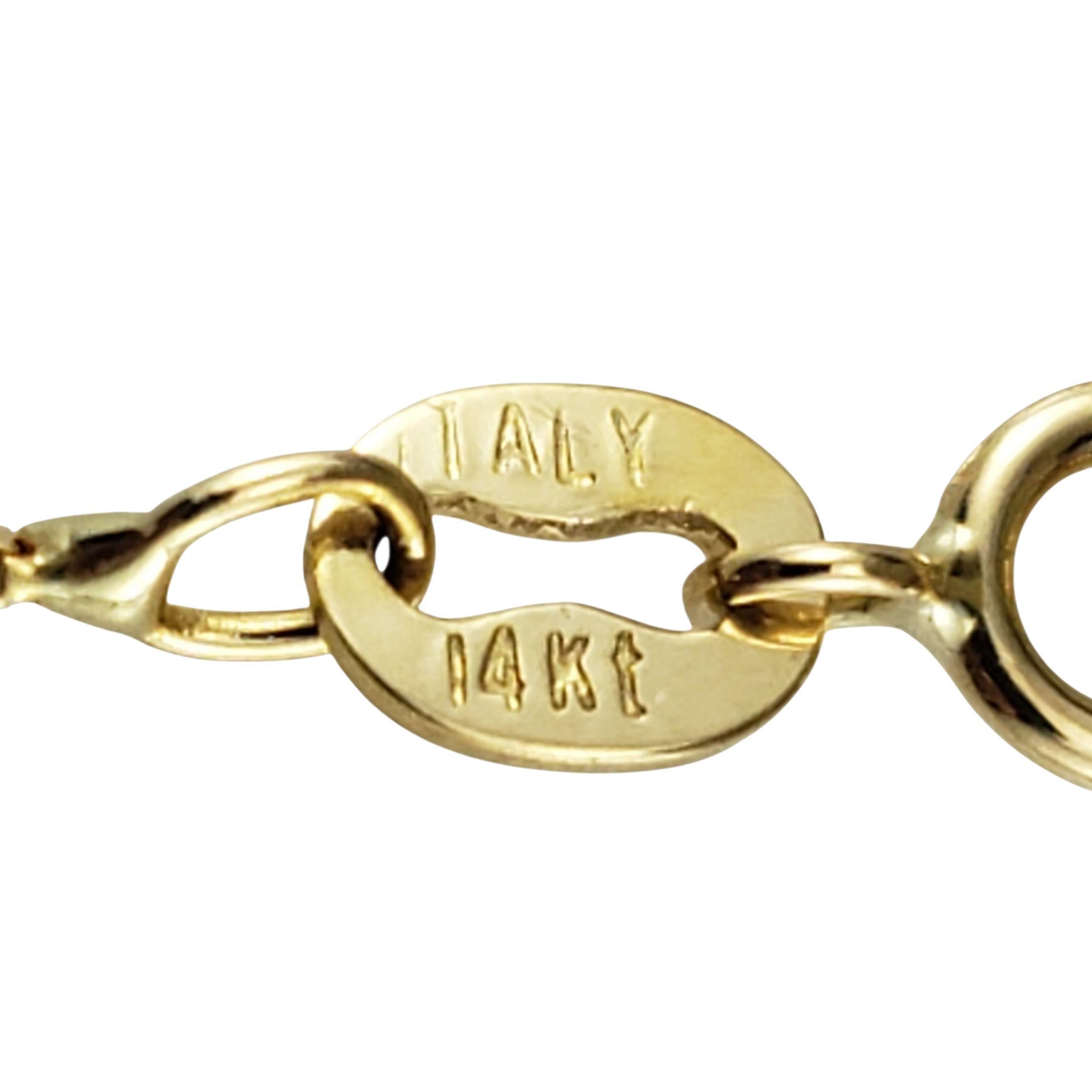 Donna Collana con ciondolo a forma di cuore in oro giallo 14K #23194 in vendita
