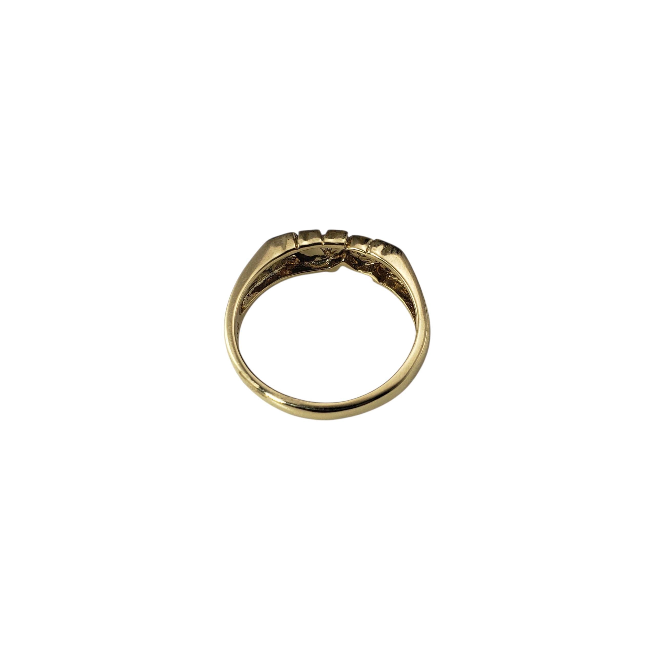14K Gelbgold Diamant 