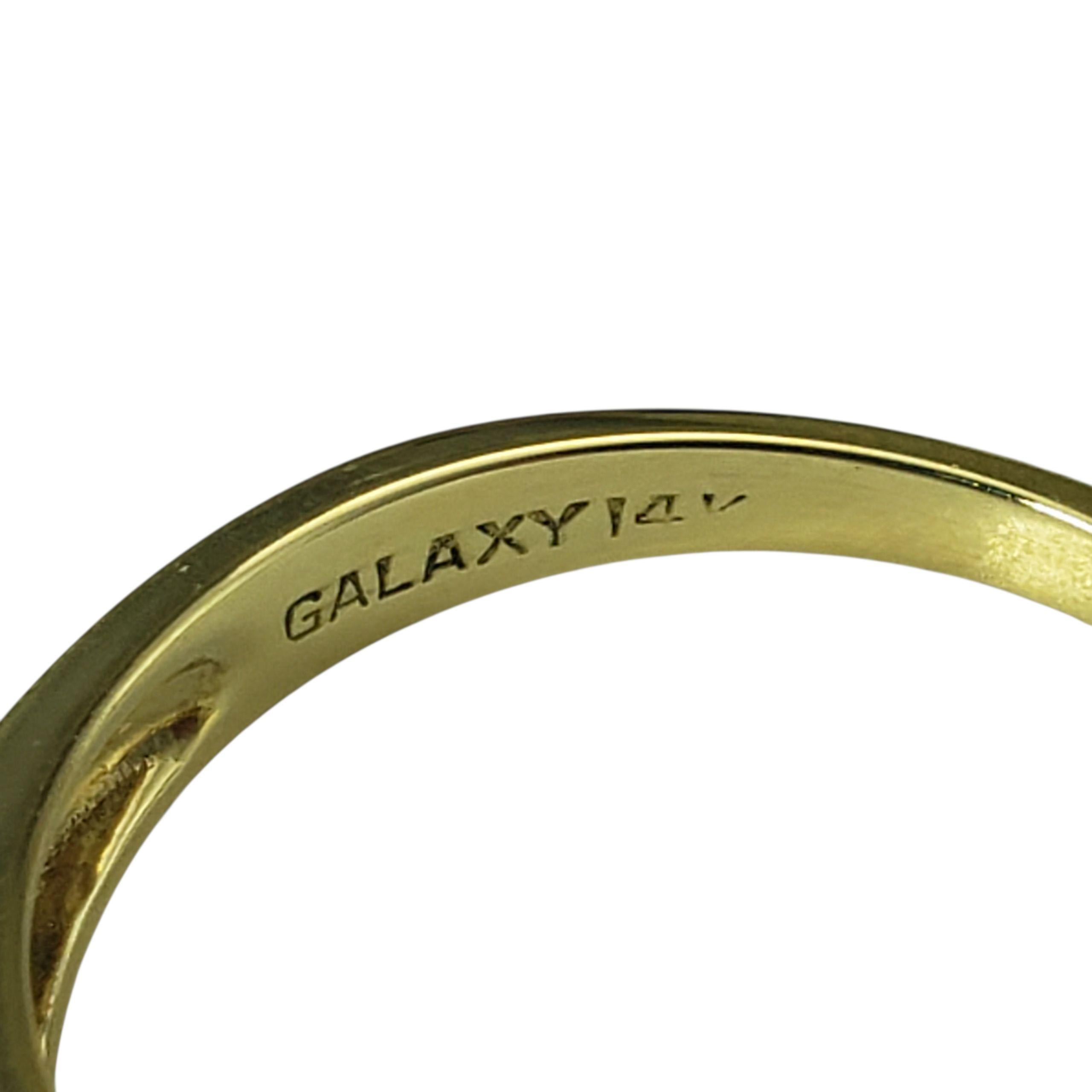 14K Gelbgold Diamant 