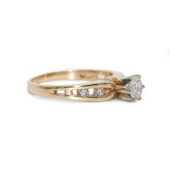 14K Yellow Gold Diamond Ring 0.50 tdw, 3.6g