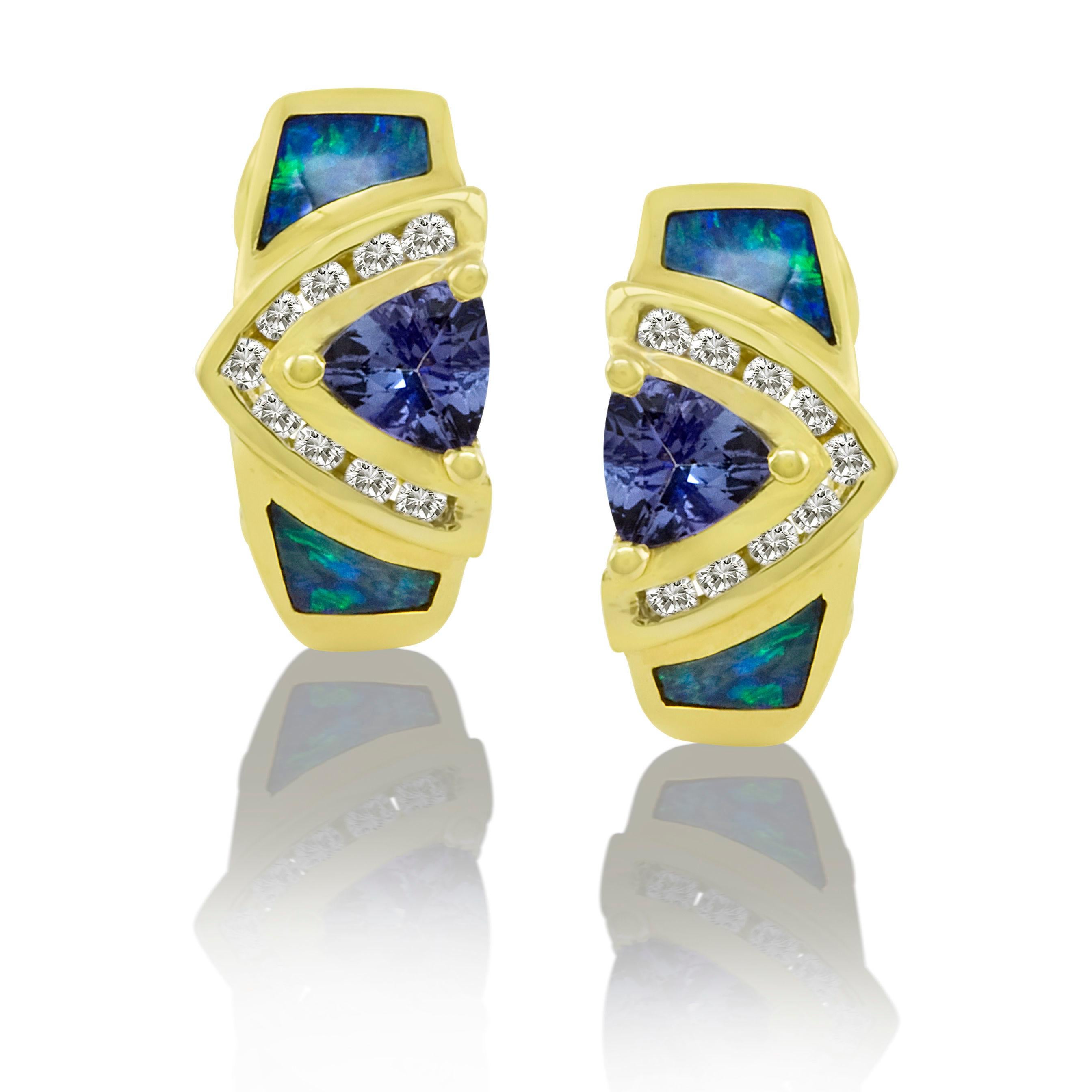 levian opal earrings