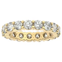 Used 14K Yellow Gold Doris Eternity Diamond Ring '2 1/2 Ct. tw'