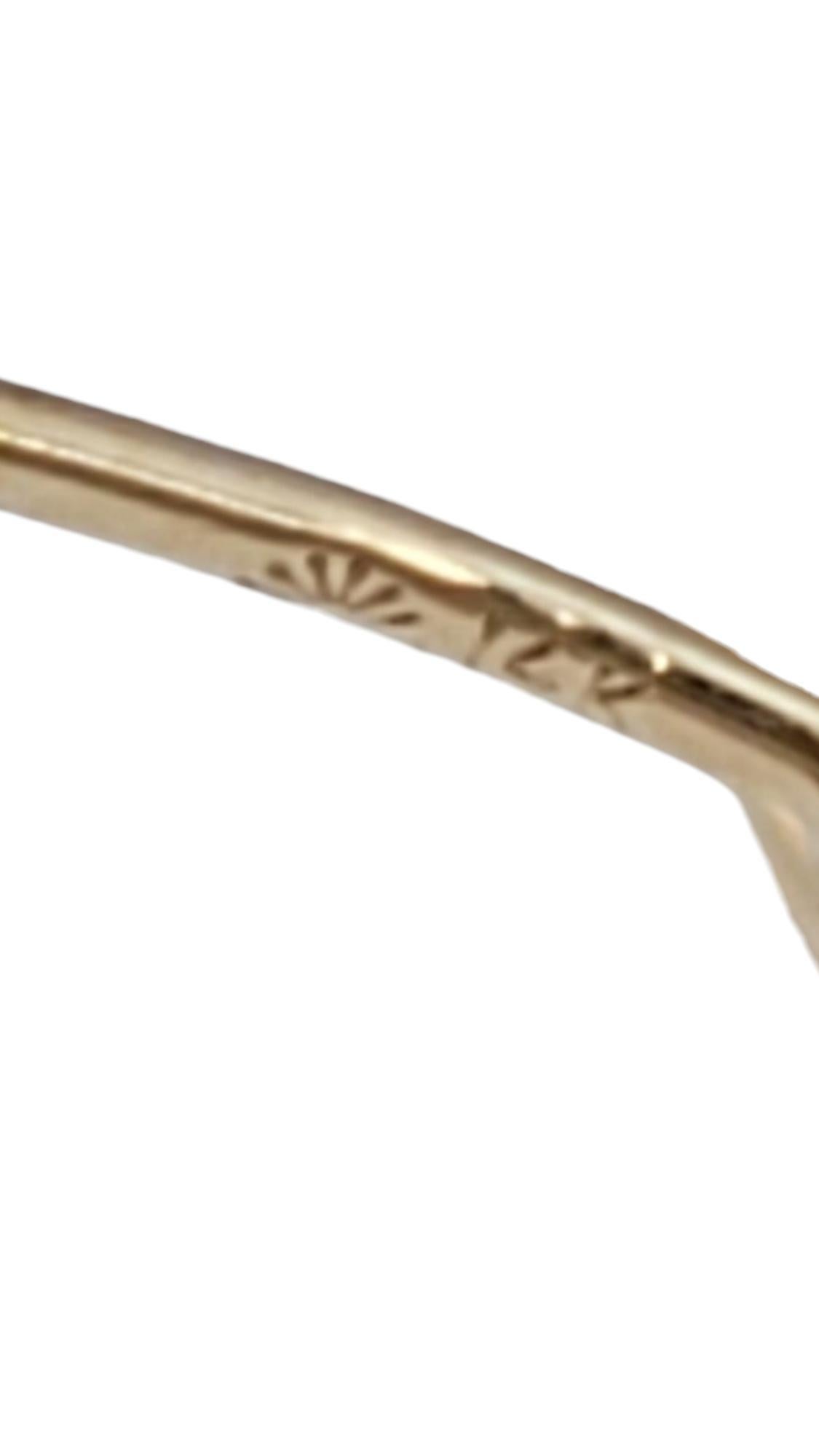 14K Gelbgold Double Knot Hoop Ohrringe #21704 im Angebot 3