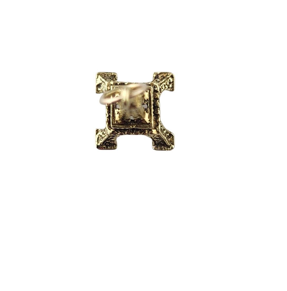 Contemporaneo Charm Torre Eiffel in oro giallo 14k #23060 in vendita