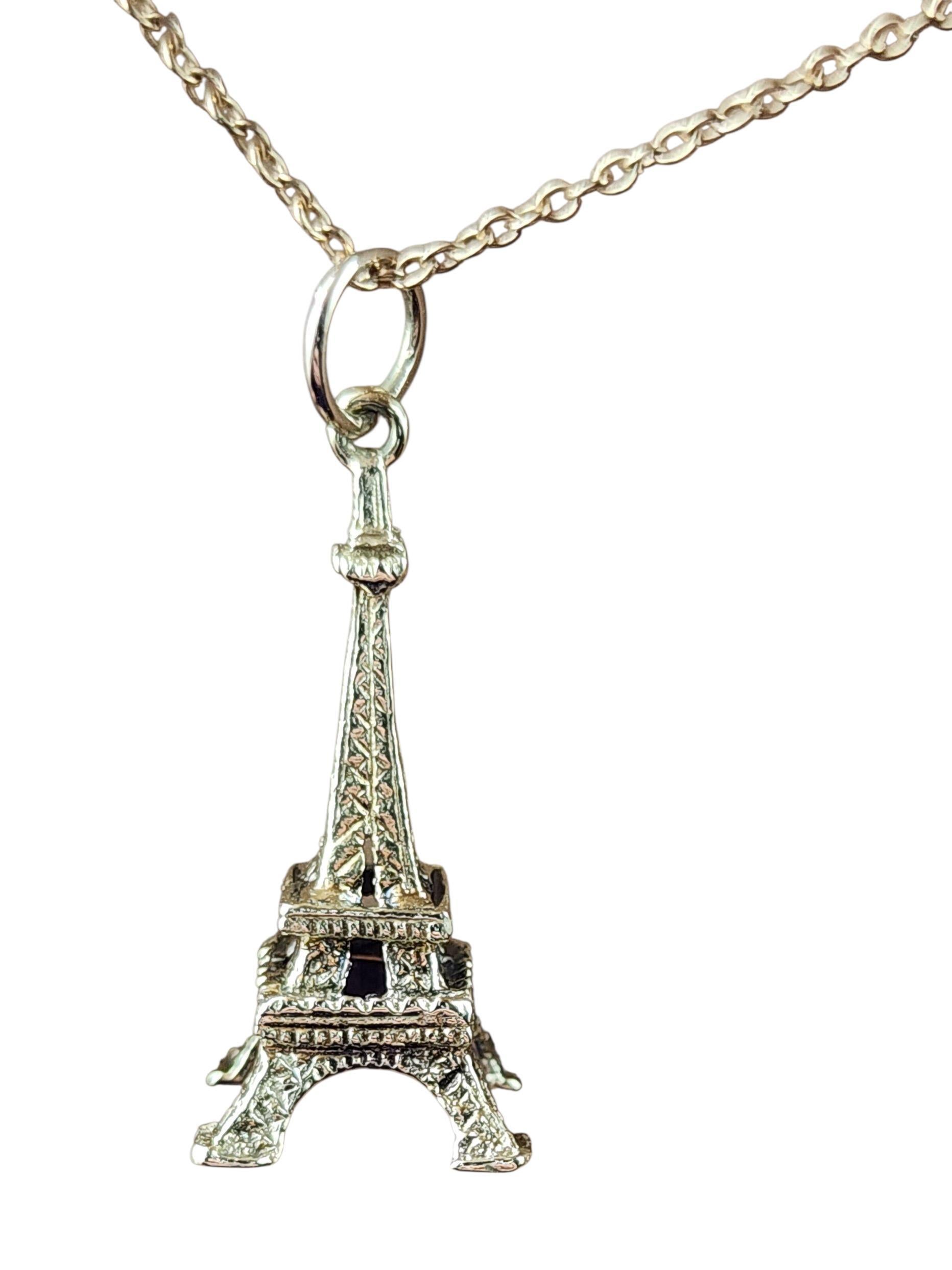 Donna Charm Torre Eiffel in oro giallo 14k #23060 in vendita