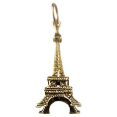 14k Yellow Gold Eiffel Tower Charm #23060