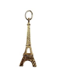 14K Yellow Gold Eiffel Tower Pendant #25464