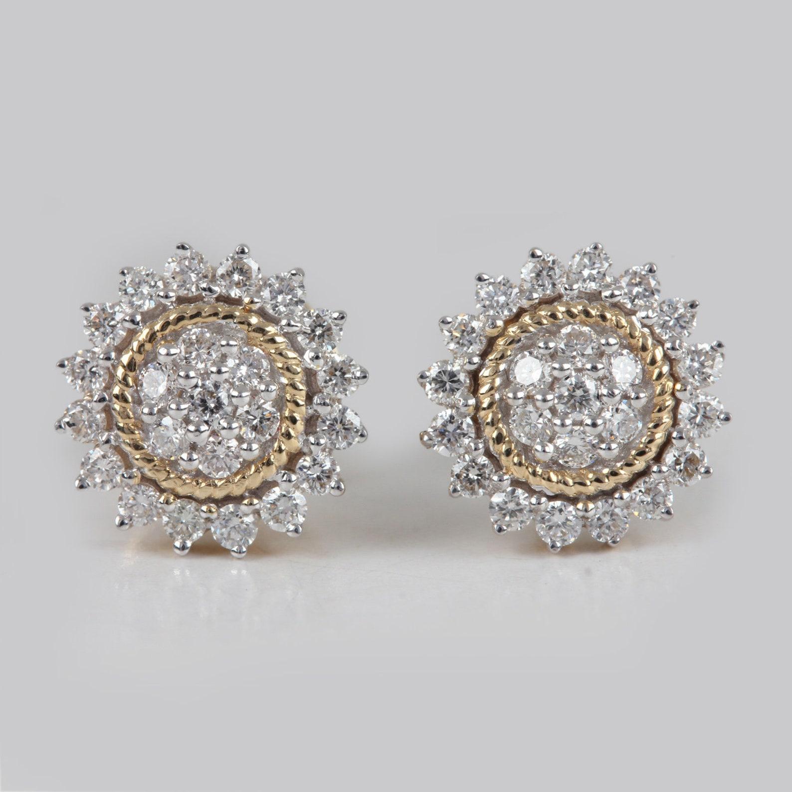 Clous d'oreilles élégants en or jaune 14 carats avec diamants naturels, cadeau d'anniversaire magnifique

Fermeture : Fermeture à vis

Longueur : 8 millimètres

Largeur : 8 millimètres

Poids de l'or jaune 14k:- 2.441 grammes

Poids du diamant:-