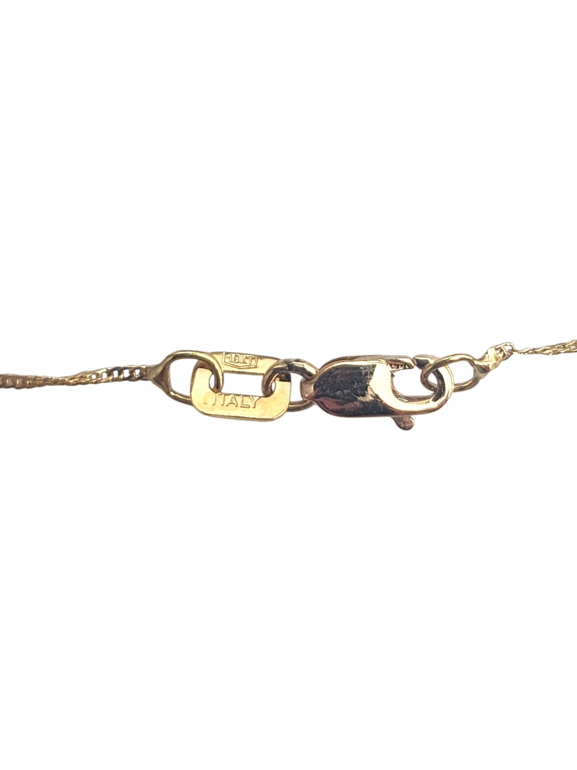 Women's 14K Yellow Gold Elephant Pendant Necklace #22891 For Sale
