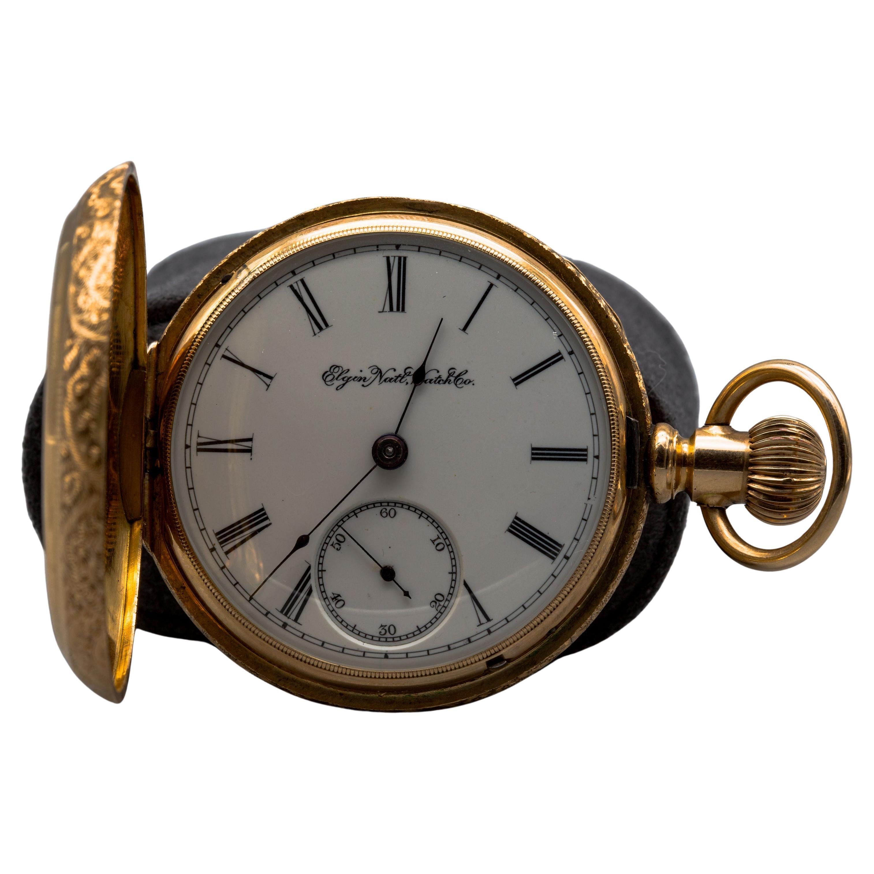 14k Yellow Gold Elgin Pocket Watch