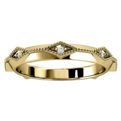 14K Yellow Gold Elsa Diamond Ring