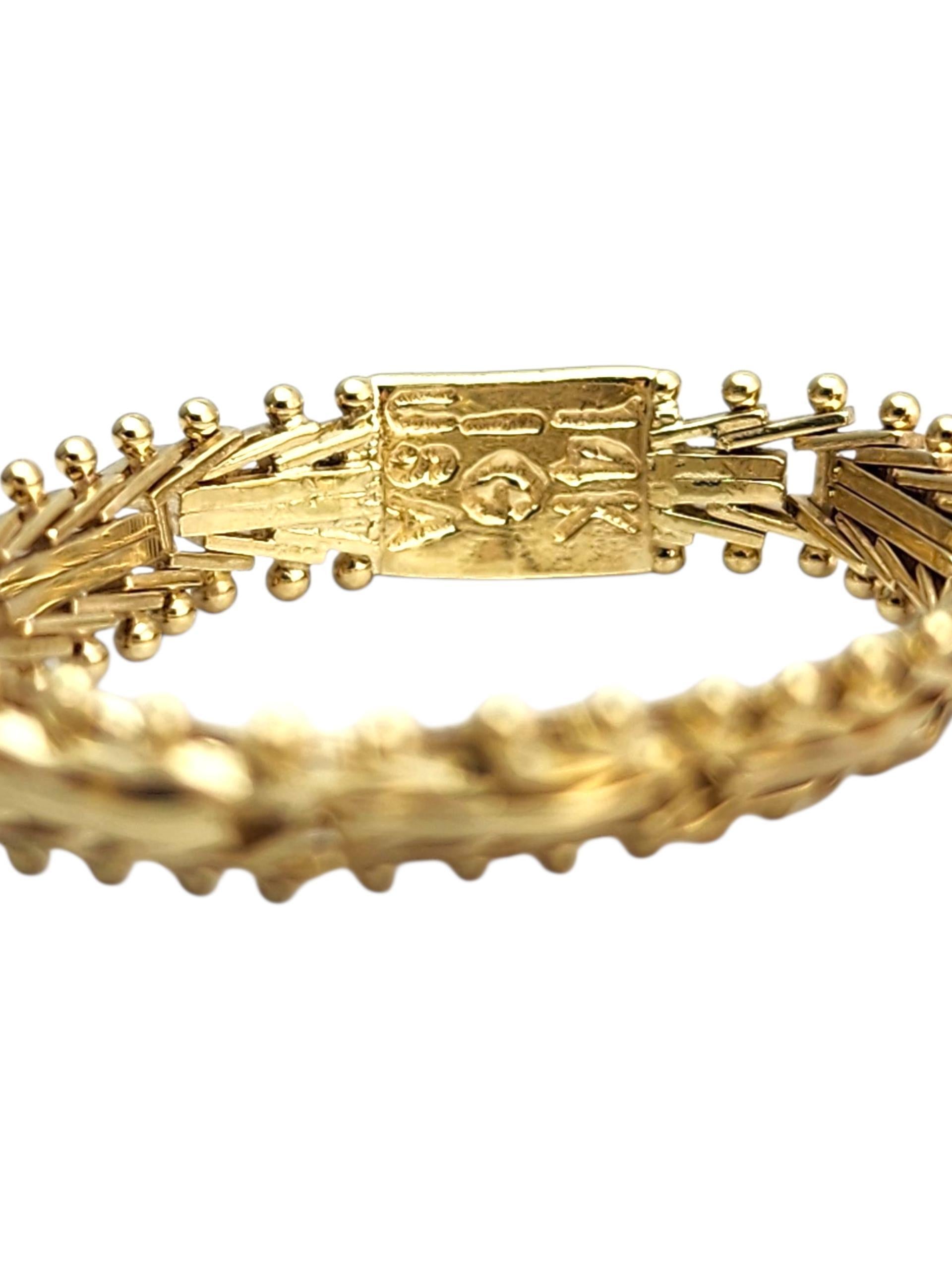 14K Gelbgold Flexible Ring Größe 9,5 #22761 im Angebot 2