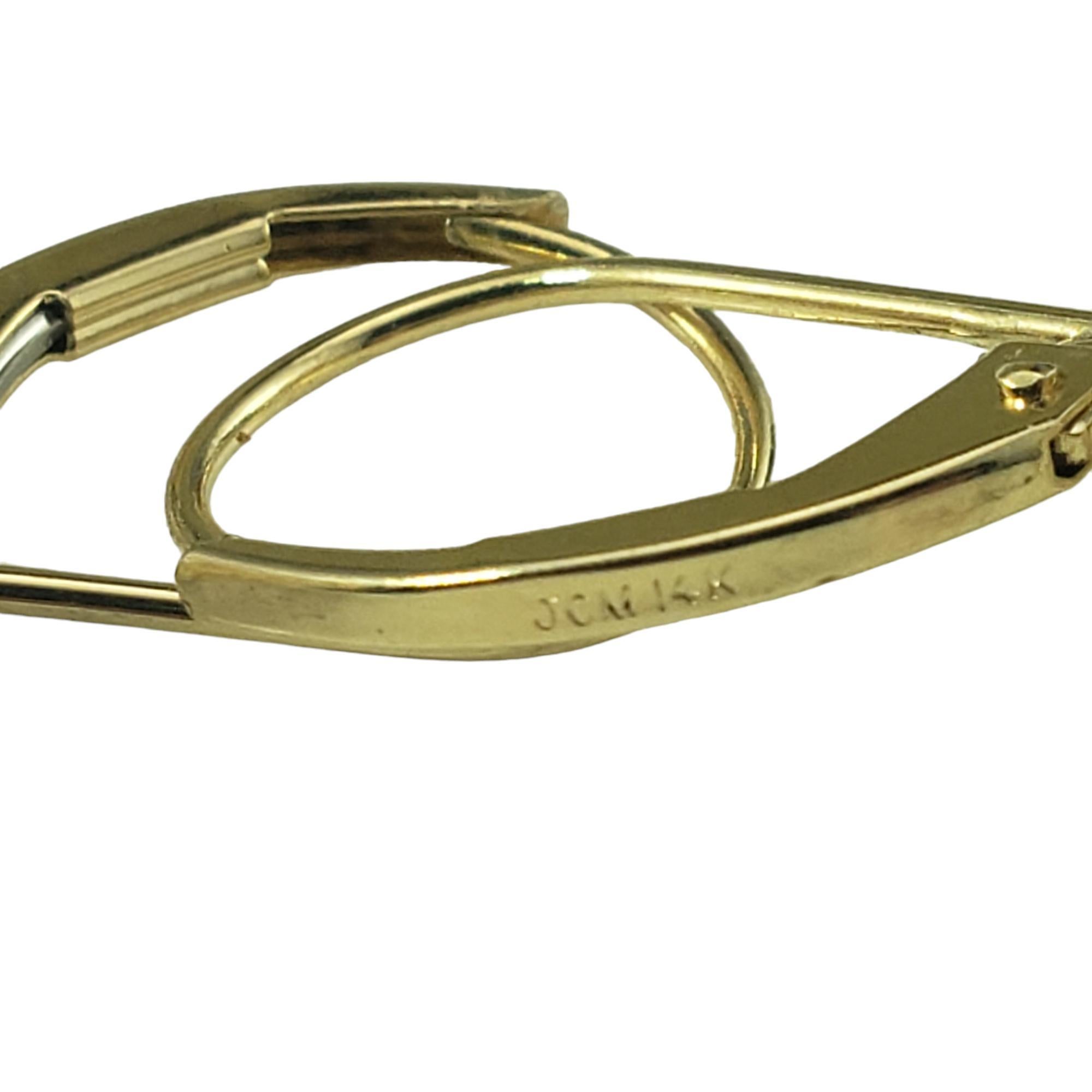 Women's 14K Yellow Gold Freshwater Pearl Cluster Earrings #16384 For Sale