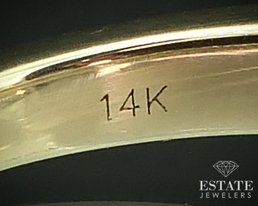 14k Yellow Gold GIA Cushion Natural 2.18ct Diamond Engagement Ring 4.6g i15485 For Sale 1