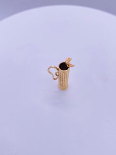 Yellow Gold Golf Bag Charm