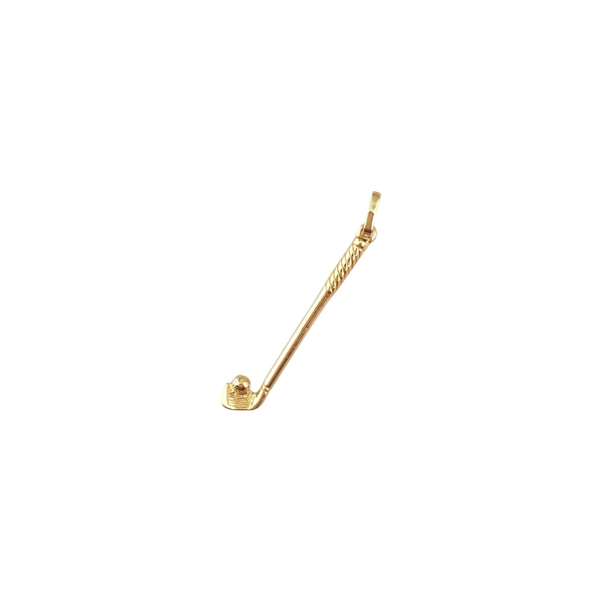 Breloque club de golf en or jaune 14 carats n°17936 en vente 3