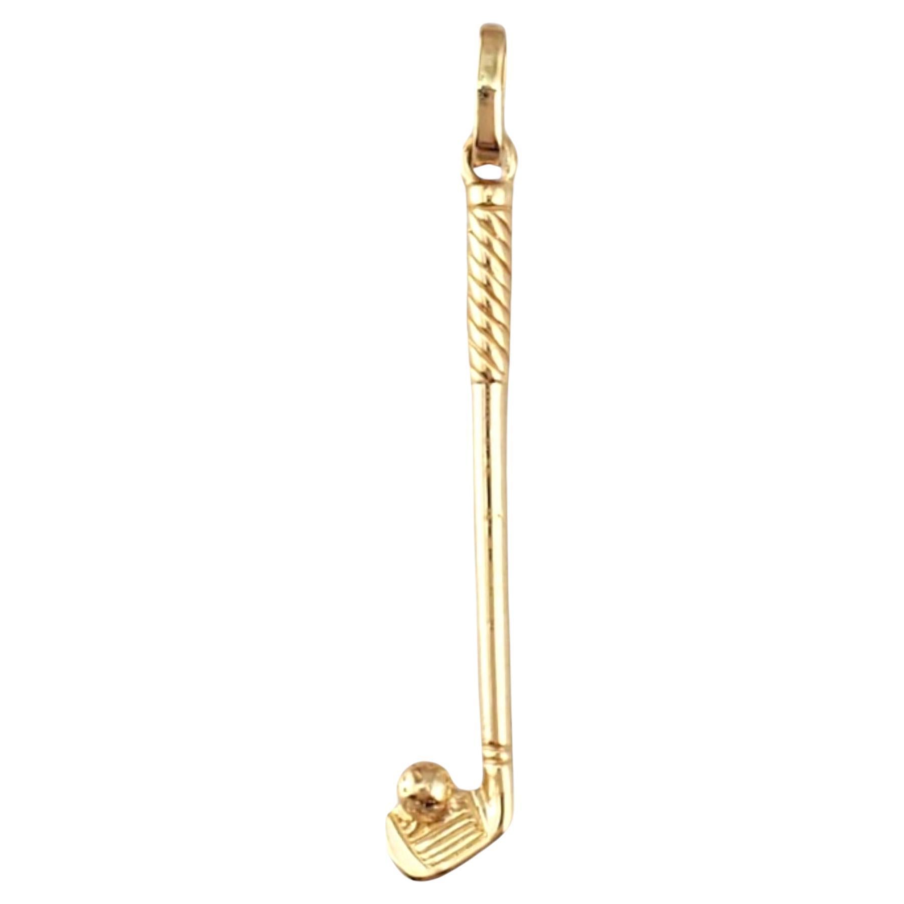 14K Yellow Gold Golf Club Charm #17936