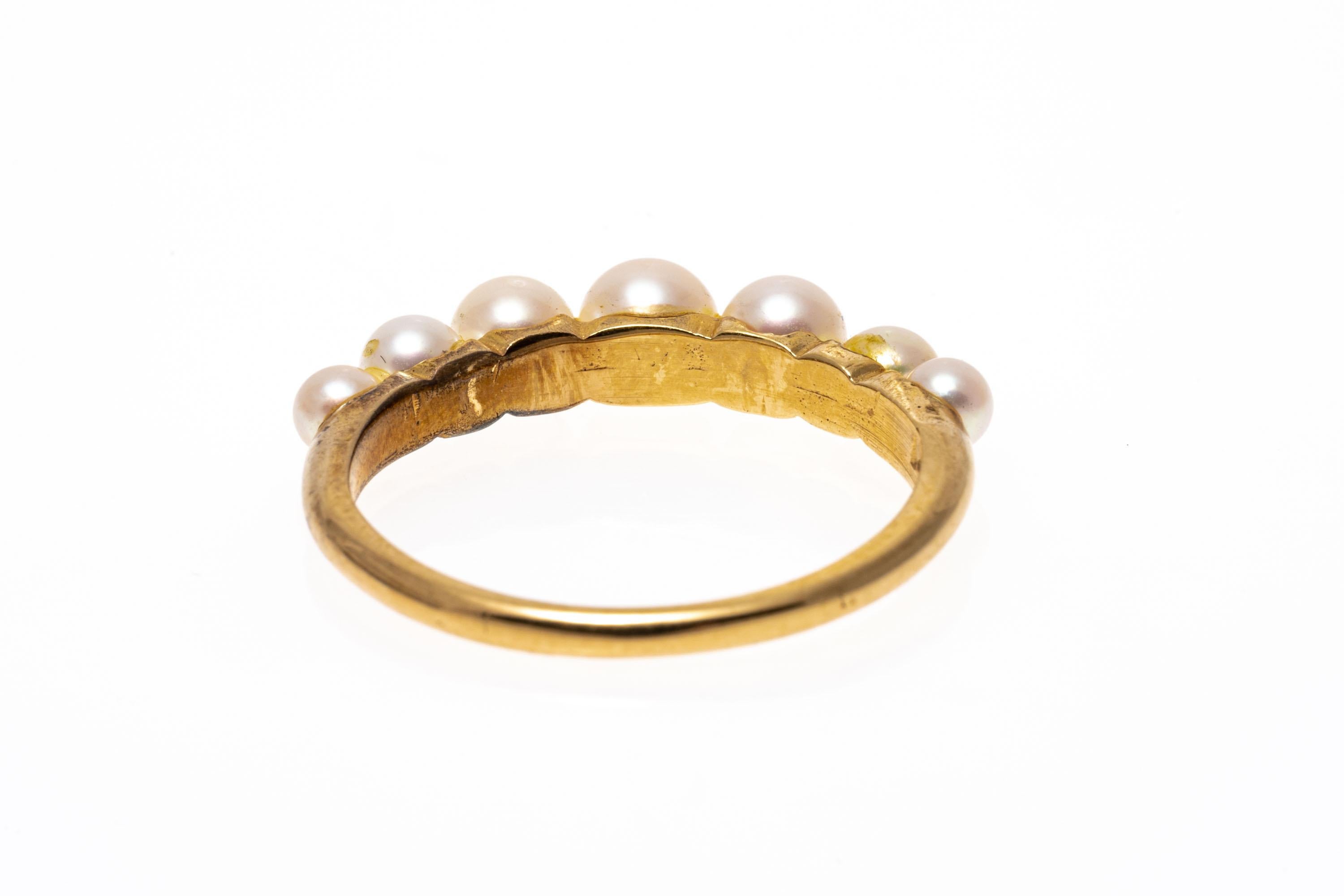 yellow pearl band