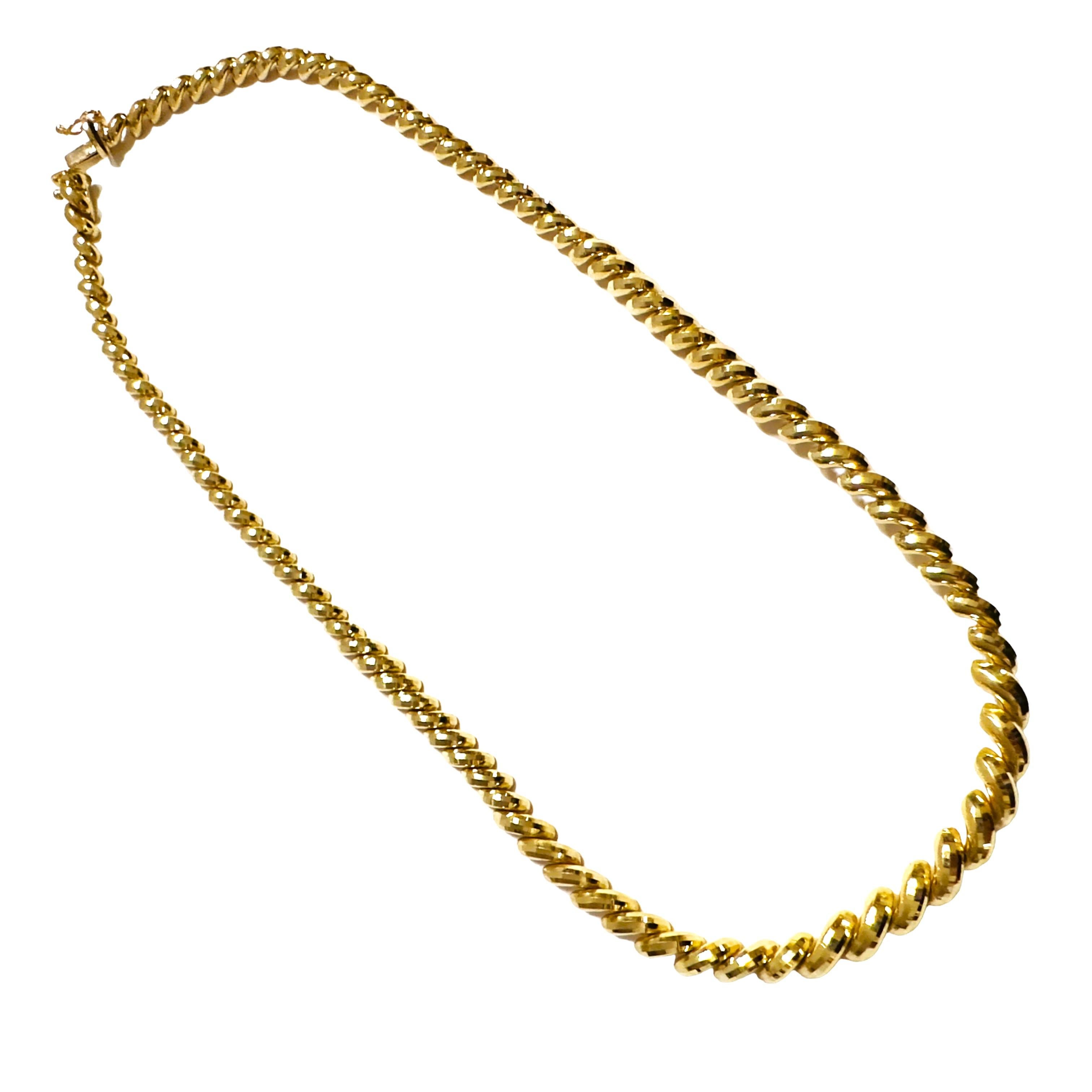 san marco chain necklace