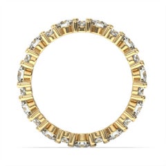 14K Yellow Gold Greta Eternity Diamond Ring '2 1/2 Ct. Tw'