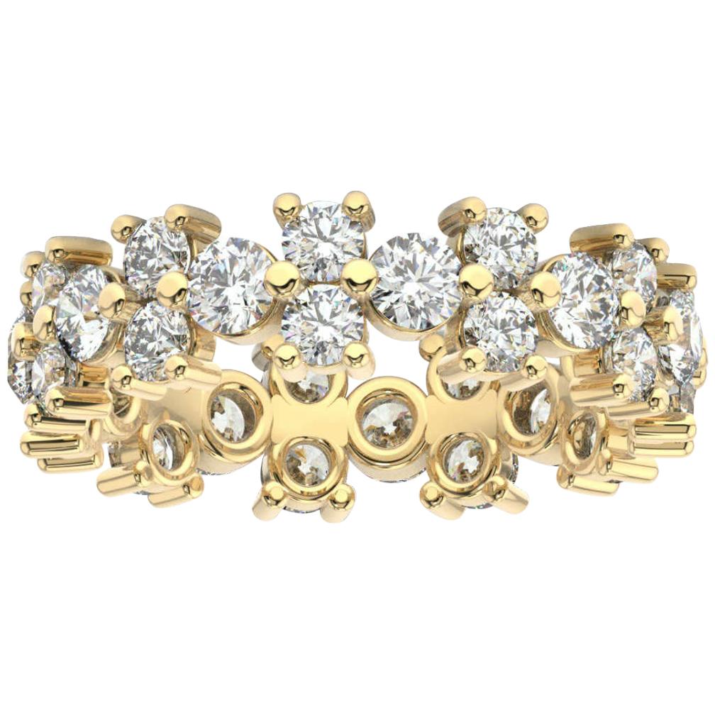 14K Yellow Gold Greta Eternity Diamond Ring '2 1/2 Ct. Tw'
