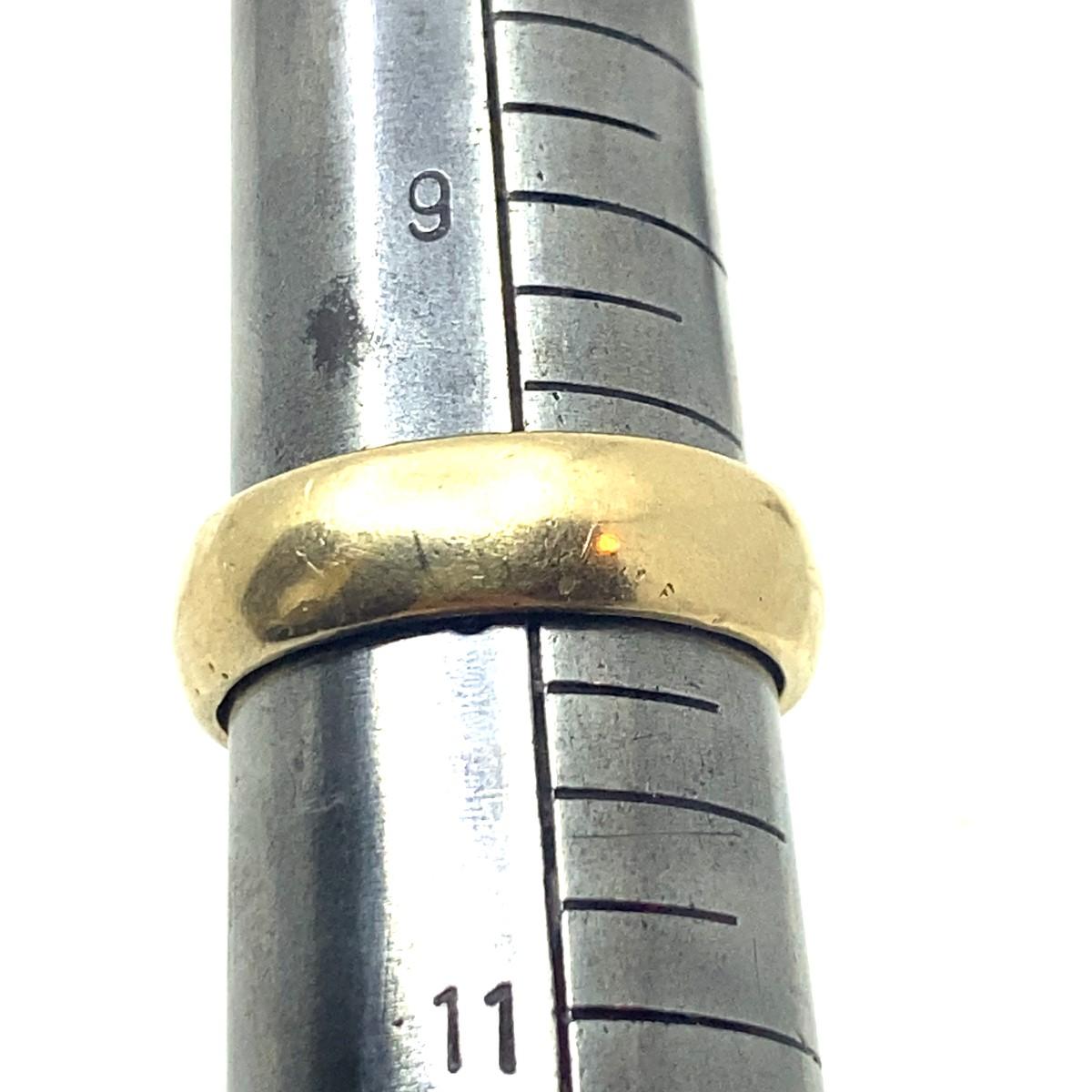 Men's 14k yellow gold gts rg 9.37g 10 For Sale