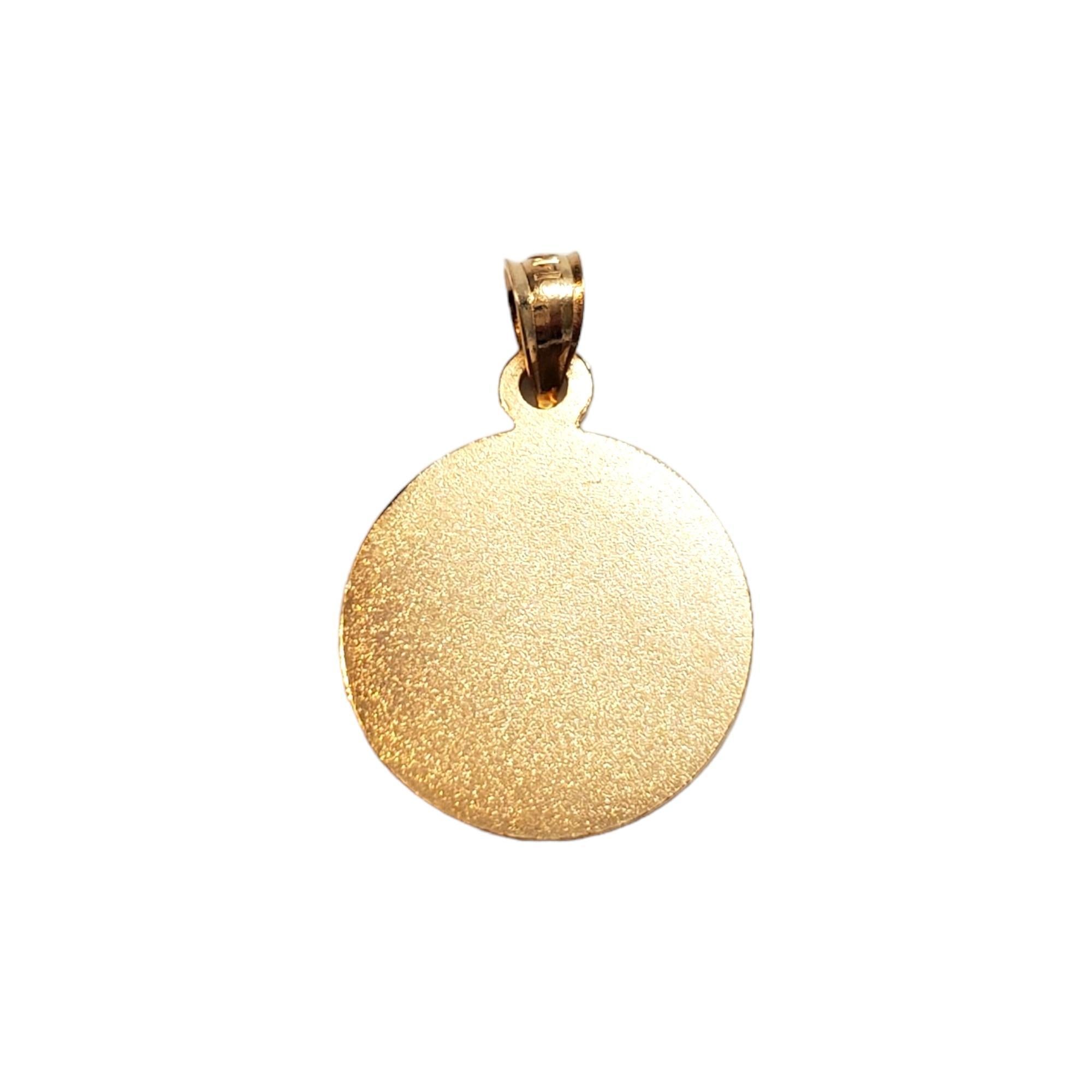 14K Yellow Gold Guardian Angel Pendant 

Crafted from 14 karats of pure serenity, this pendant features an angelic figure in yellow gold. Wear it close to your heart, and feel the gentle embrace of your guardian angel guiding you through life's