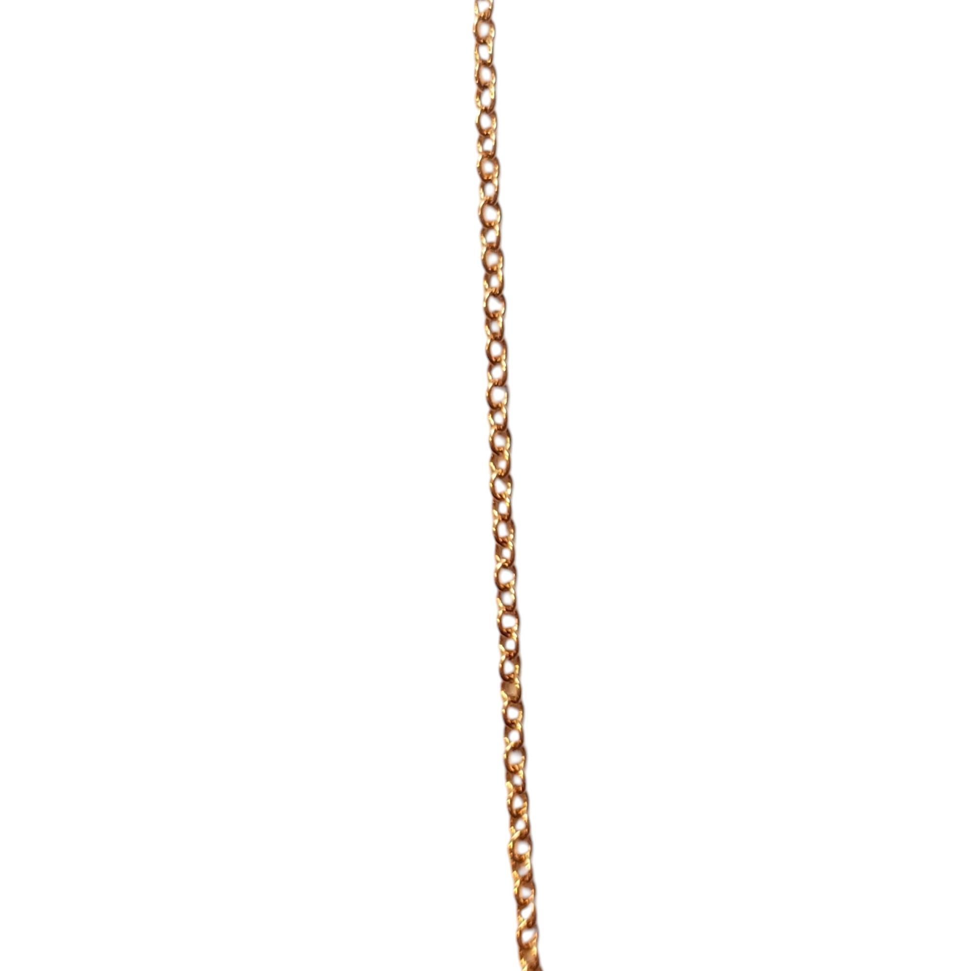 Women's or Men's 14K Yellow Gold Guardian Angel Protection Necklace #18027 For Sale