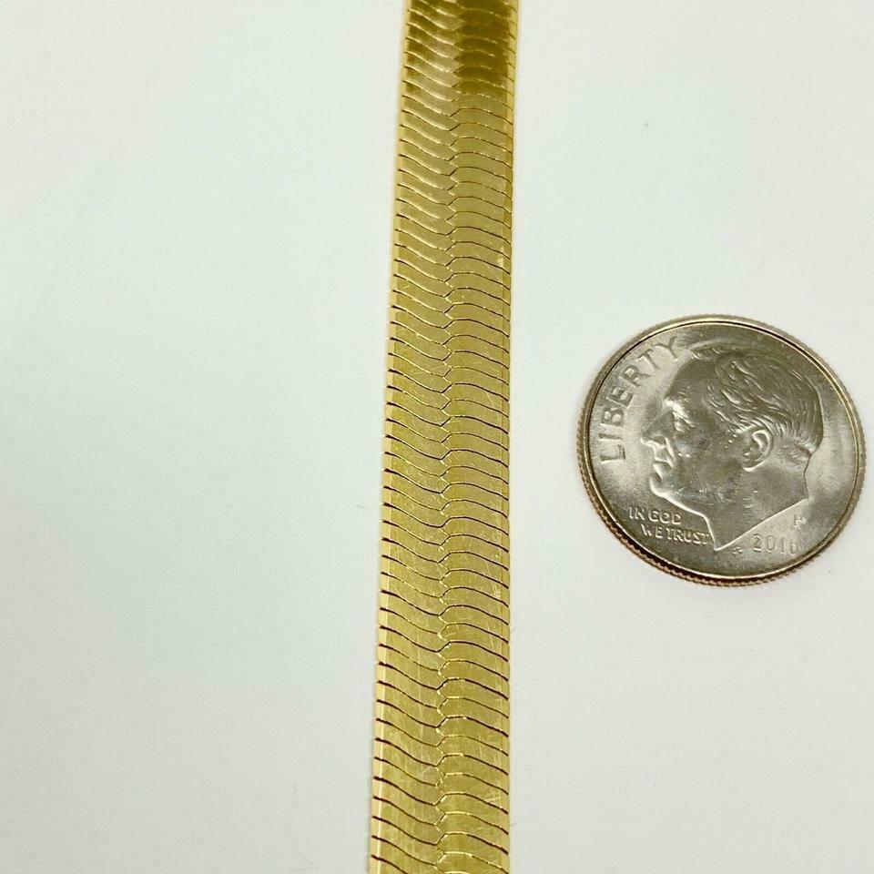 14k gold herringbone chain