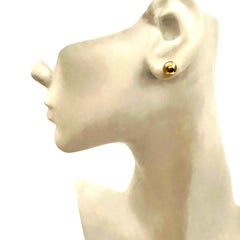 14K Yellow Gold Hollow Bead Necklace with Appraisal