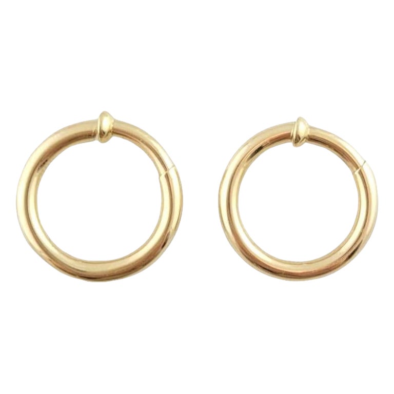Boucles d
oreilles en or jaune 14K #16065
