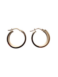 14K Yellow Gold Hoop Earrings #22792