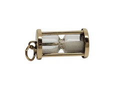 14K Yellow Gold Hourglass Charm #24143