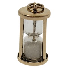 14K Yellow Gold Hourglass Charm #24143