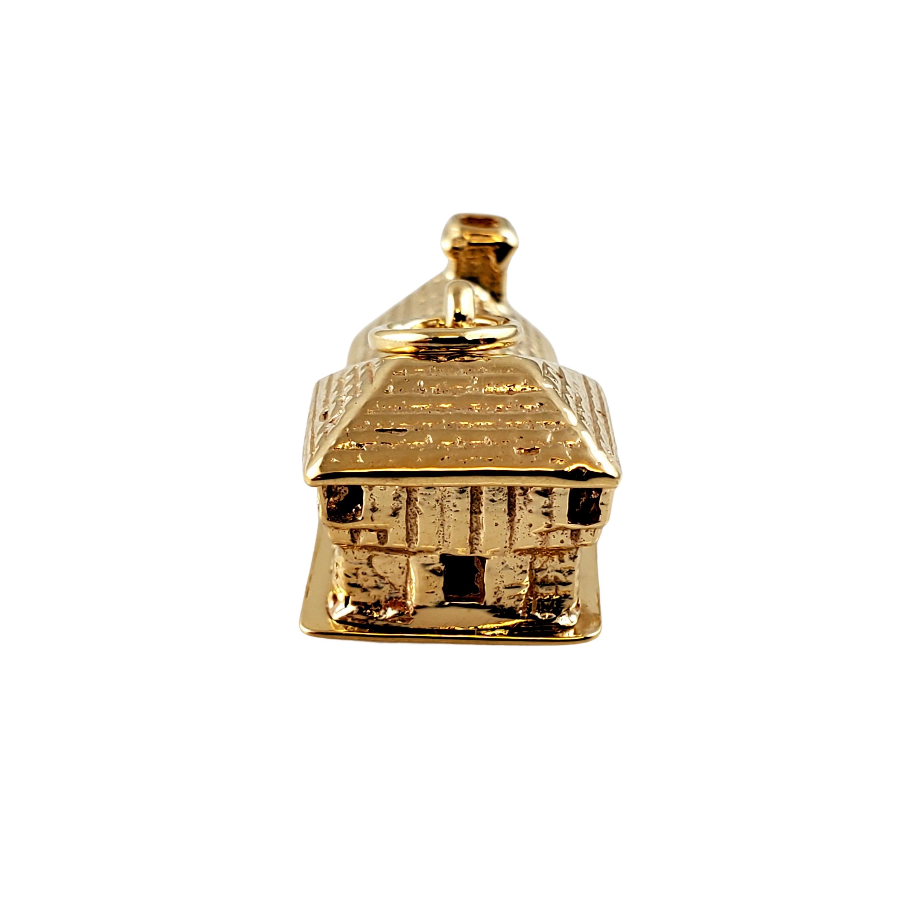 gold house pendant