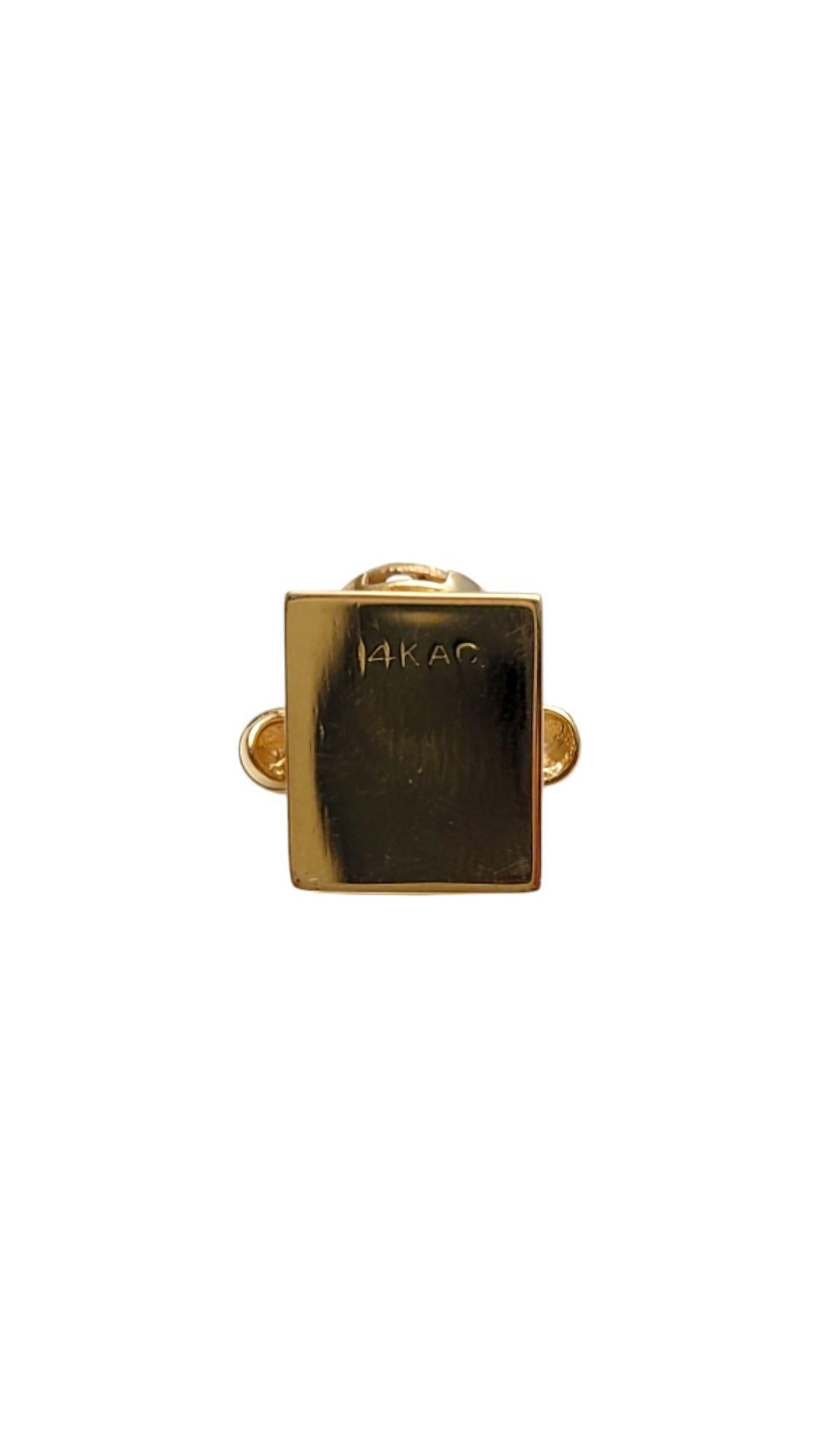 Charme de téléphone I Love You en or jaune 14 carats n° 19835 en vente 1