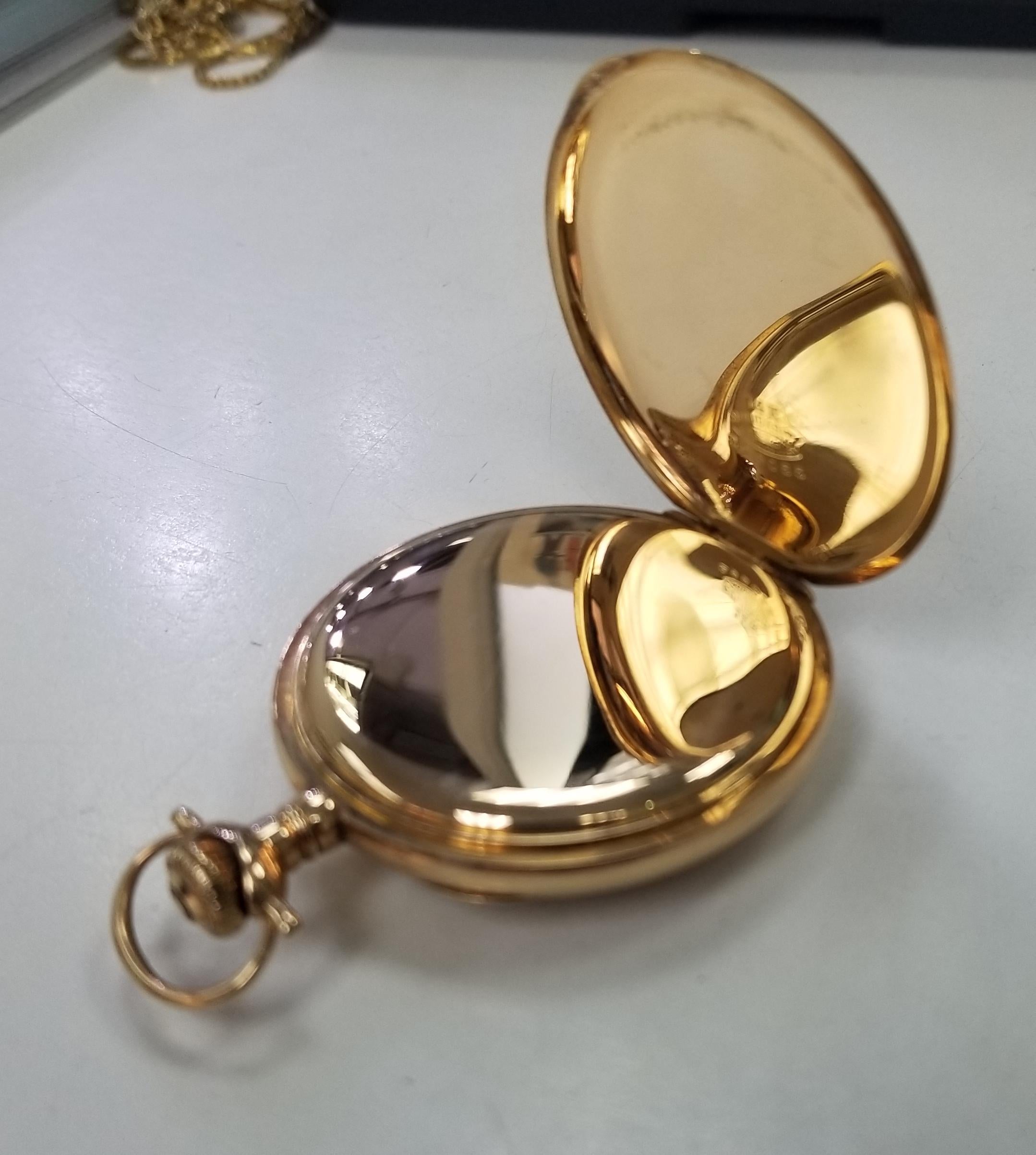 illinois gold pocket watch value