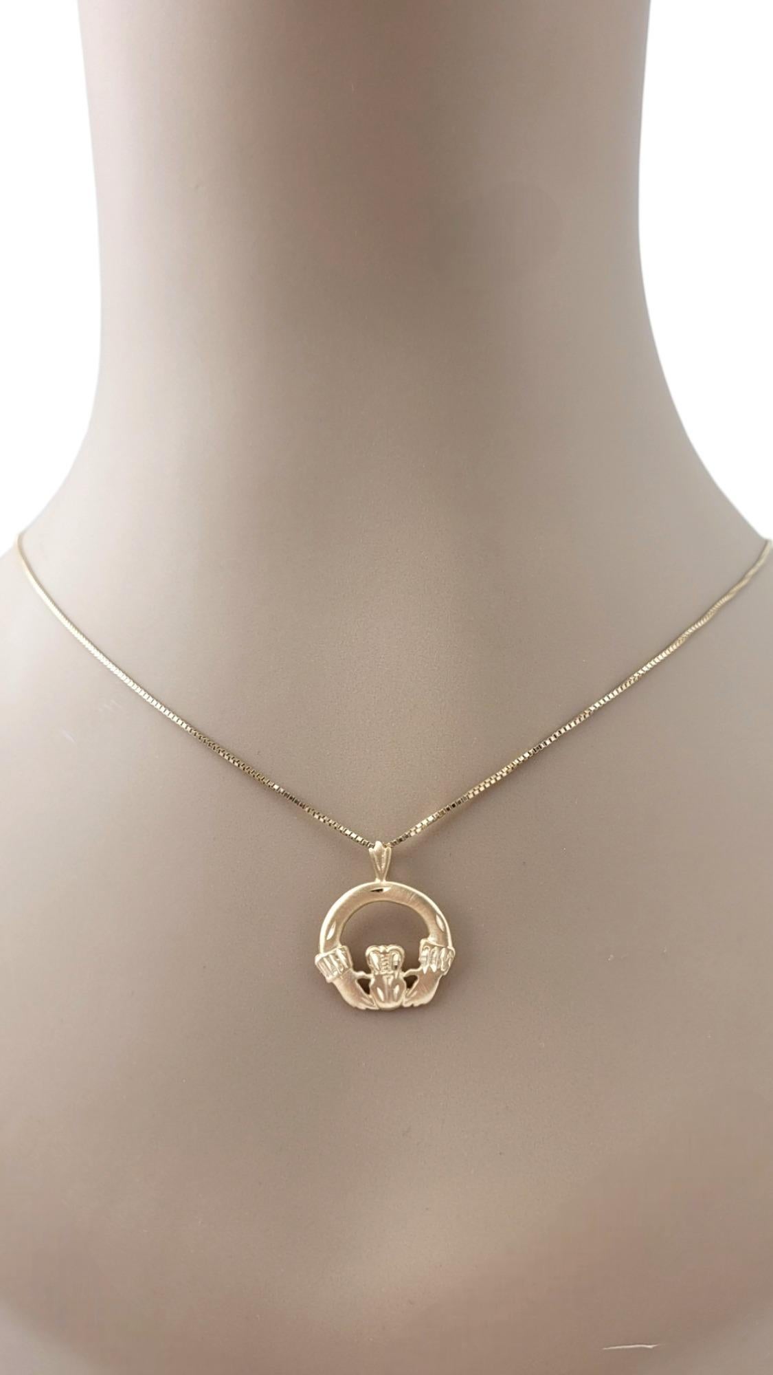 Breloque Claddagh en or jaune 14K #20322 en vente 6