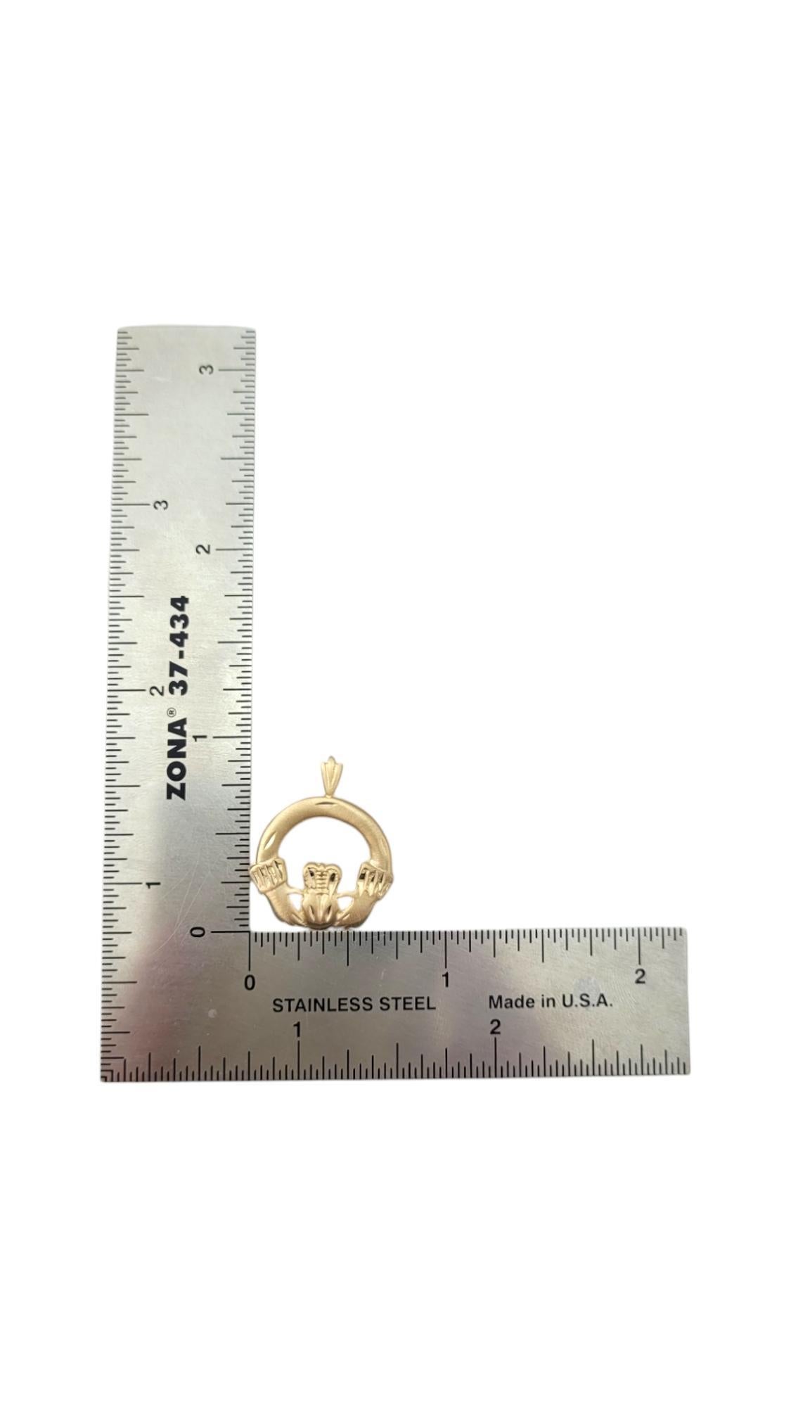 Breloque Claddagh en or jaune 14K #20322 en vente 5