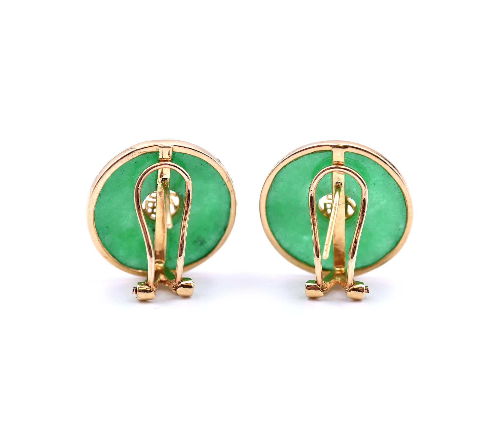 asian gold stud earrings