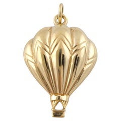 14K Yellow Gold James Avery Hot Air Balloon Charm