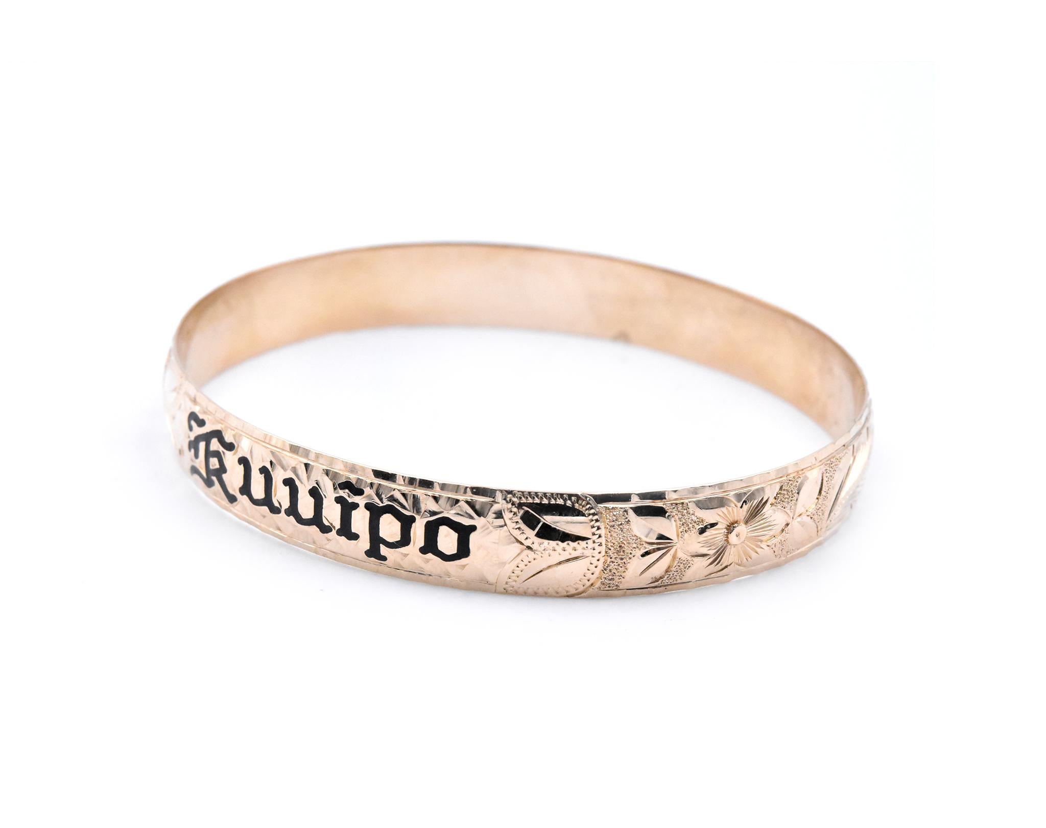 kuuipo bracelet gold